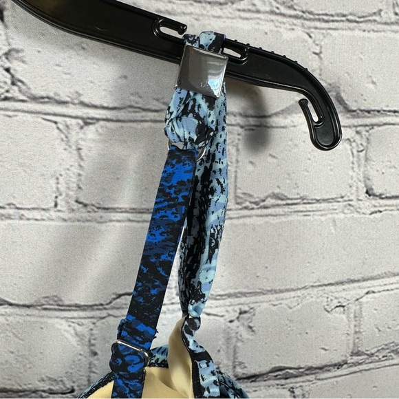 Miraclesuit Peregrina One Piece Shaping Swimsuit Snakeskin Boa Blues 12 NWT - Picture 9 of 12